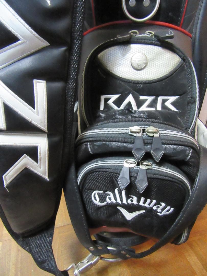 ★キャロウェイ★Callaway V★RAZA★3点式ゴルフバック★.黒★