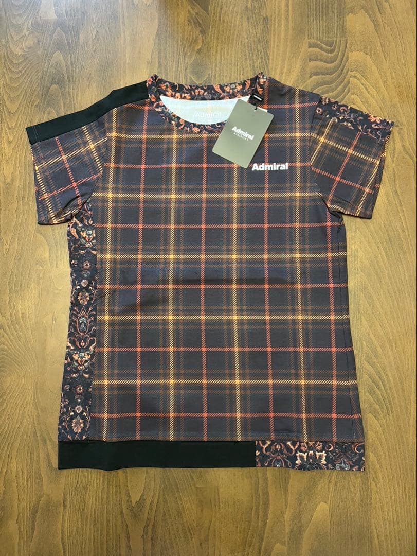 Admiral チェック柄 Tシャツ