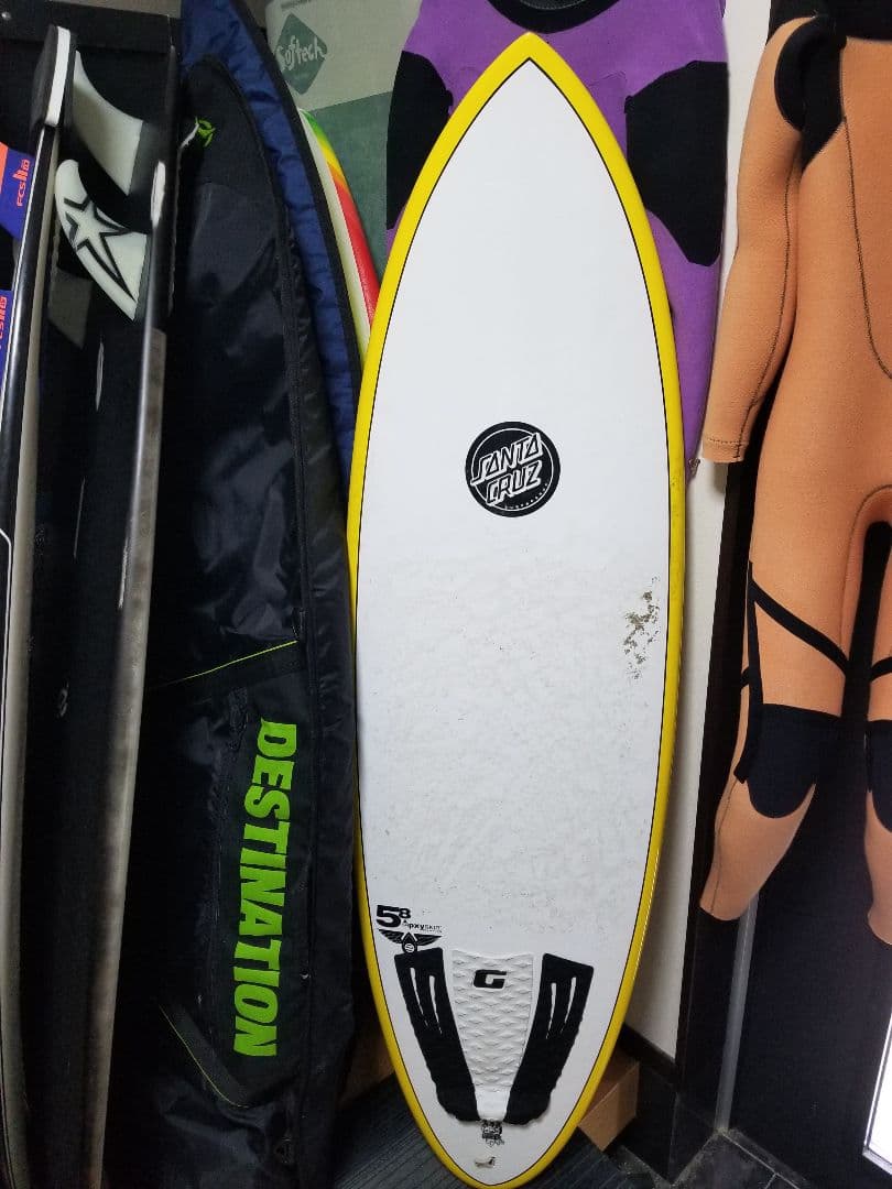 サンタクルーズ　サーフボードpumpkinパンプキン5.8値下げ中手渡し可能