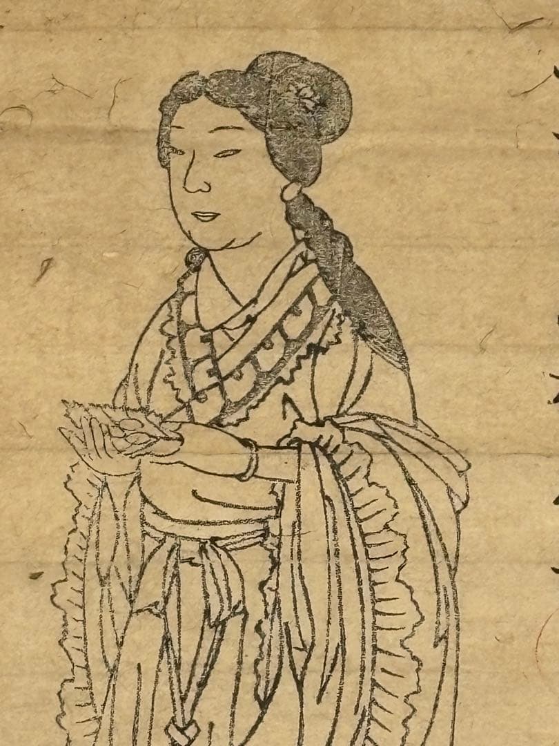 「常宮社蠶養神御影」木版画 1冊|木版刷り 江戸時代 神社 神道