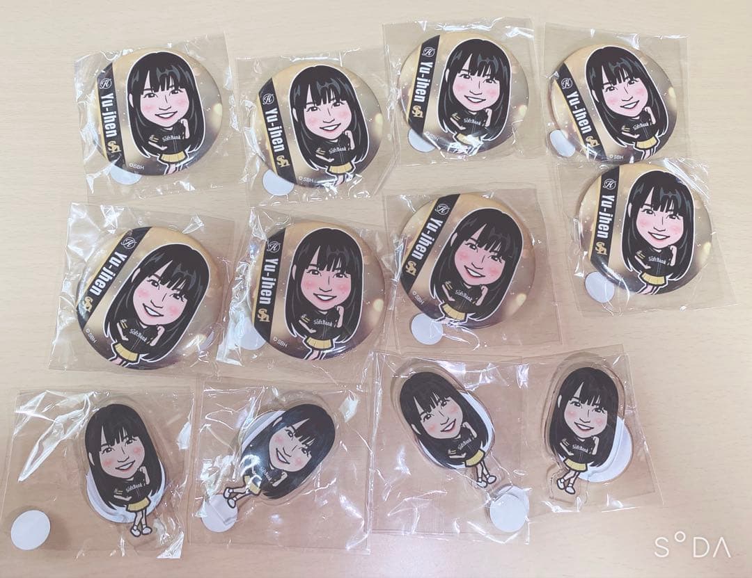 若鷹ガチャホークス ハニーズ Yu-jhen 12個セット