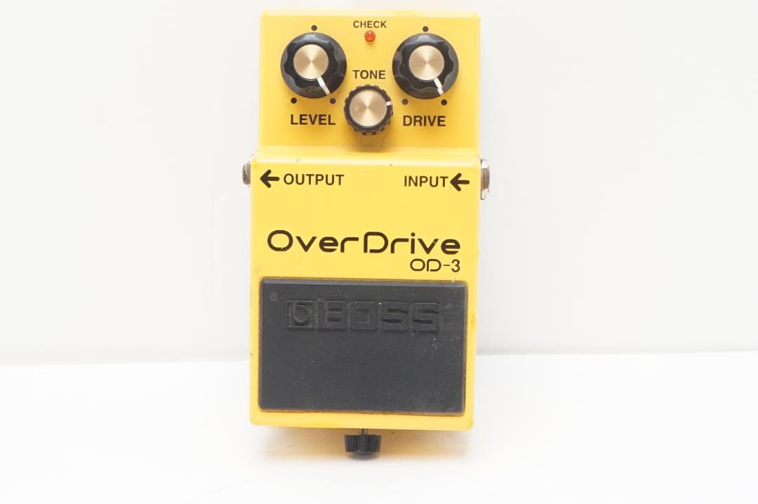 【動作】BOSS OD-3　over drive　オーバードライブ　エフェクター