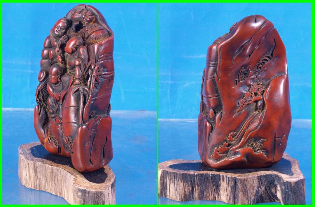 民間仕入れ品　唐物　中国清時代　仏像置物※激安骨董品G1235A12-2