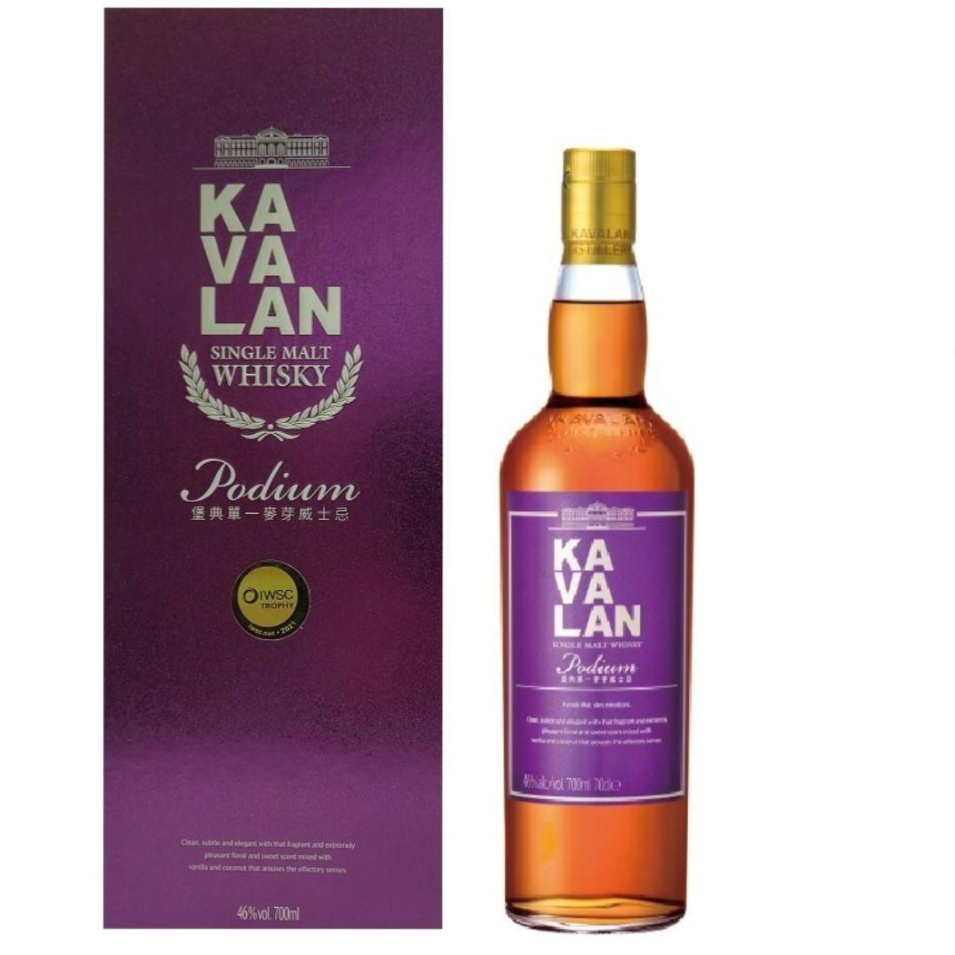 カバラン ポーディアム シングルモルトウイスキー700ml 46度 箱付 台湾産