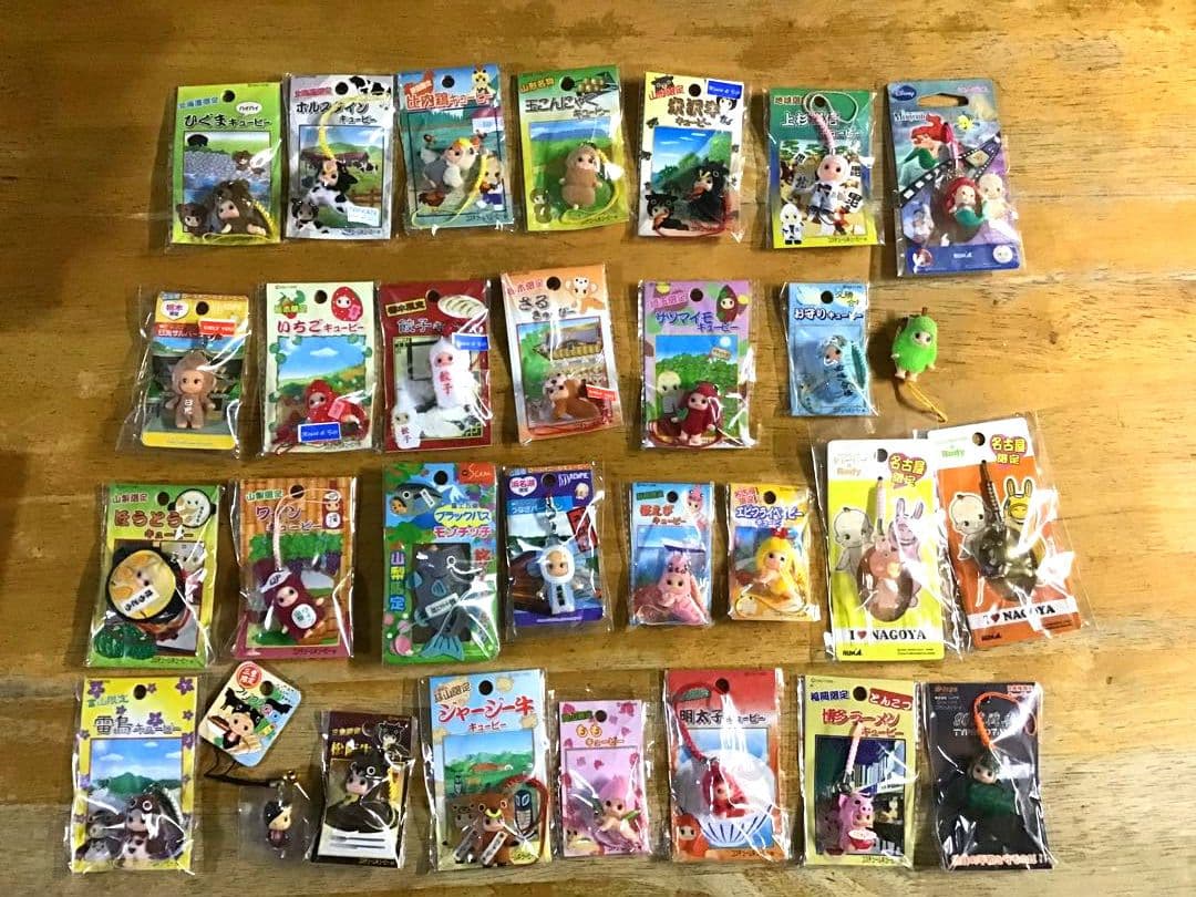 ご当地キューピー他ストラップセット 29個
