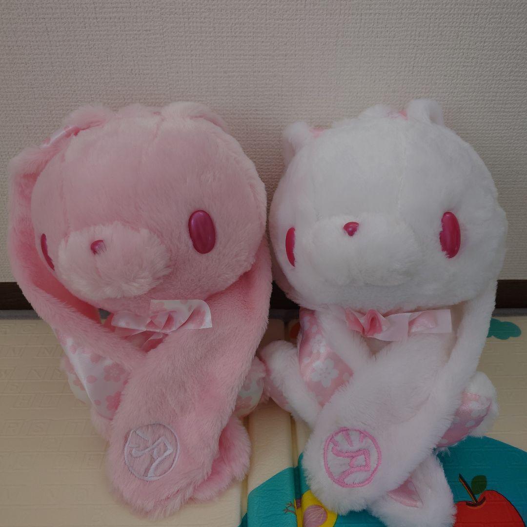 汎用うさぎ ぬいぐるみ 桜柄