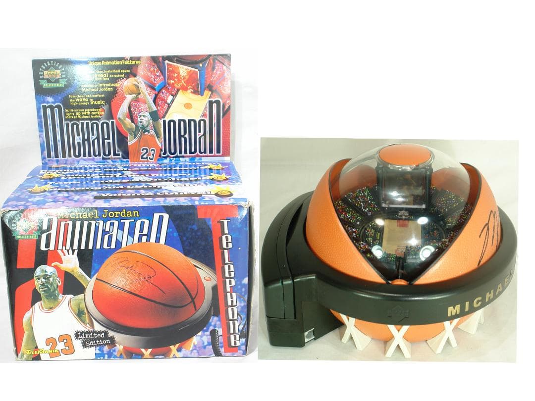 マイケルジョーダン バスケボール型アリーナテレフォン
