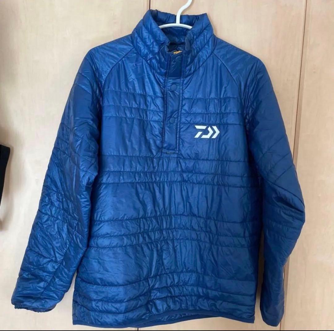 【Daiwa】プリマロフト ハーフジップアップ ジャケット ブルー M