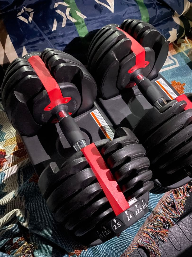 可変式ダンベル 最大24kg×2