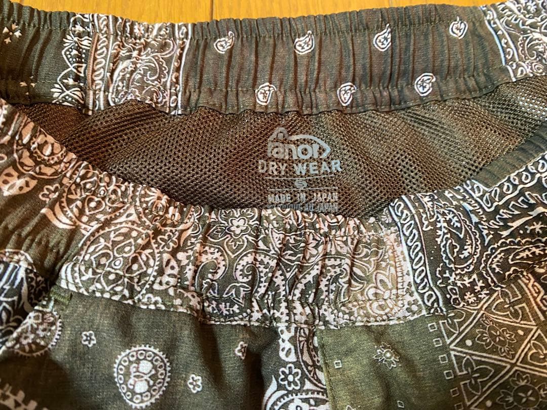 ranor ラナー バンダナ柄Tシャツ＆ランニングパンツ&ランスカ3点セット