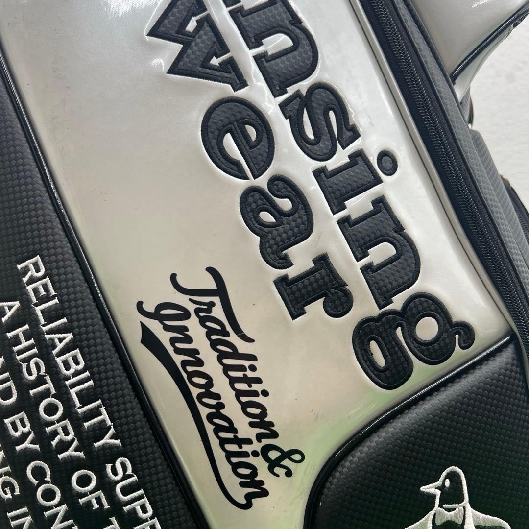 マンシングウェア　Munsingwear 　キャディーバック　9インチ　ブラック