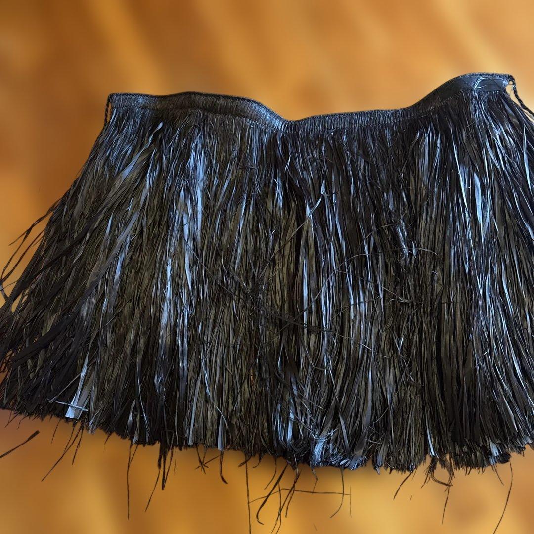 タヒチ ロングモレ ブラック 舞台用 1回使用