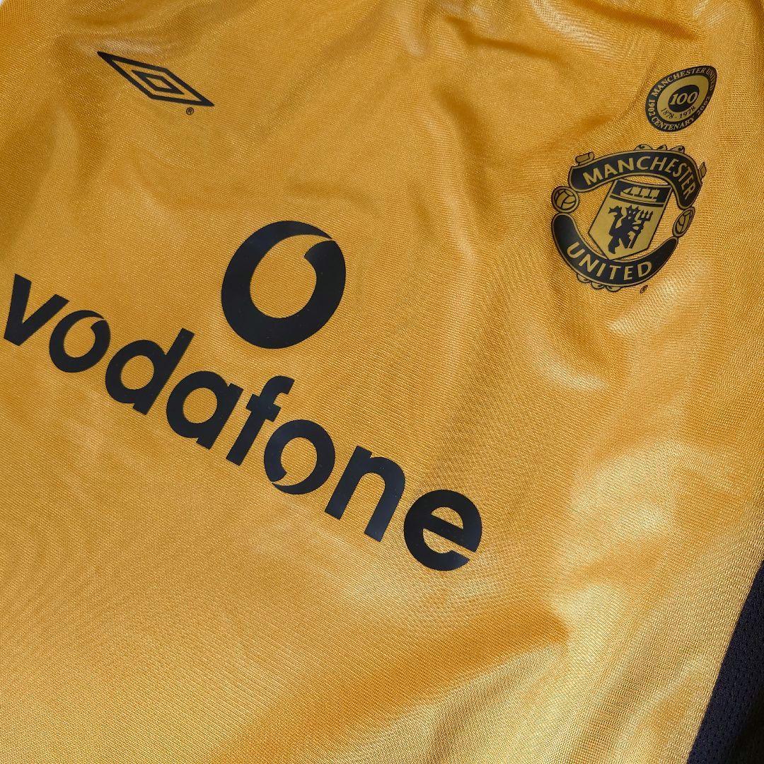 極美品 00s 100周年 マンチェスターユナイテッドFC UMBRO