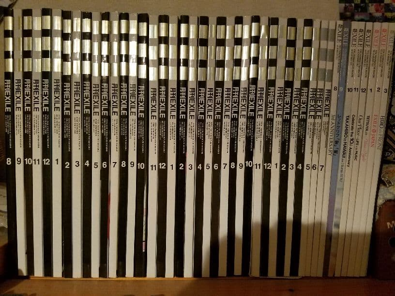 月刊EXILE 2013年8月〜2017年2月