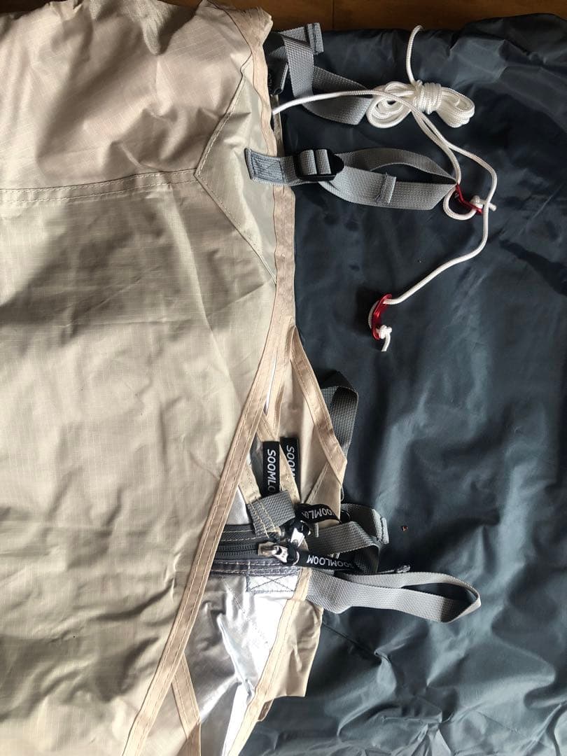 SOOMLOOM 3-4人用テント ワンポール ※HIKEMAN テントシート付