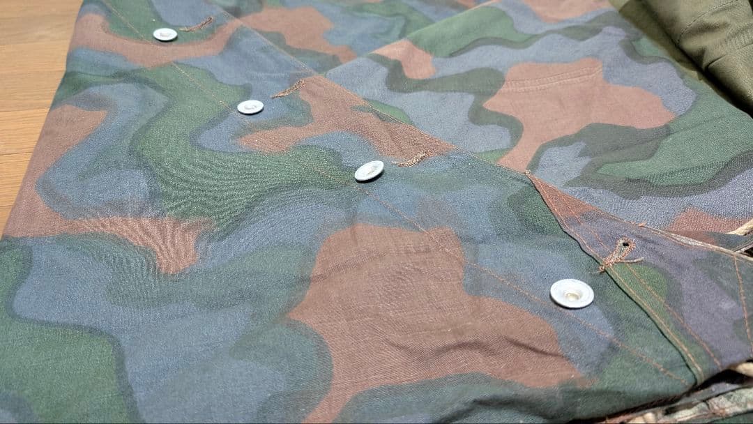 希少 ノルウェー軍幕テント ４枚フルセット カモ2　1/12までの出品