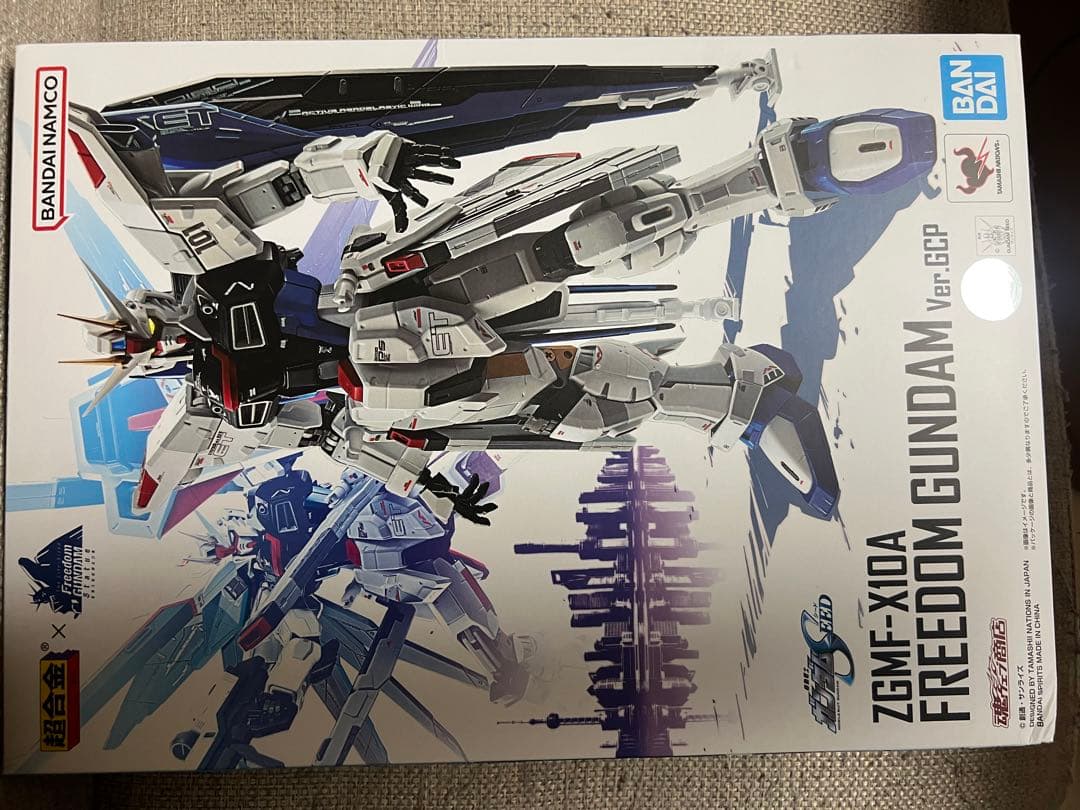 上海フリーダム　超合金 ZGMF-X10A フリーダムガンダム Ver.GCP