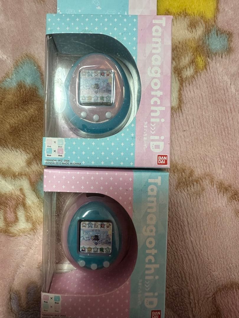 たまごっち　id ミルキーブルー　ミルキーピンク