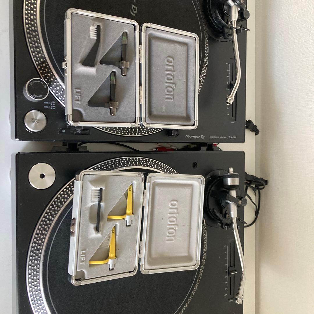 Pioneer DJ PLX-500 (スピーカー、レコード針付き)