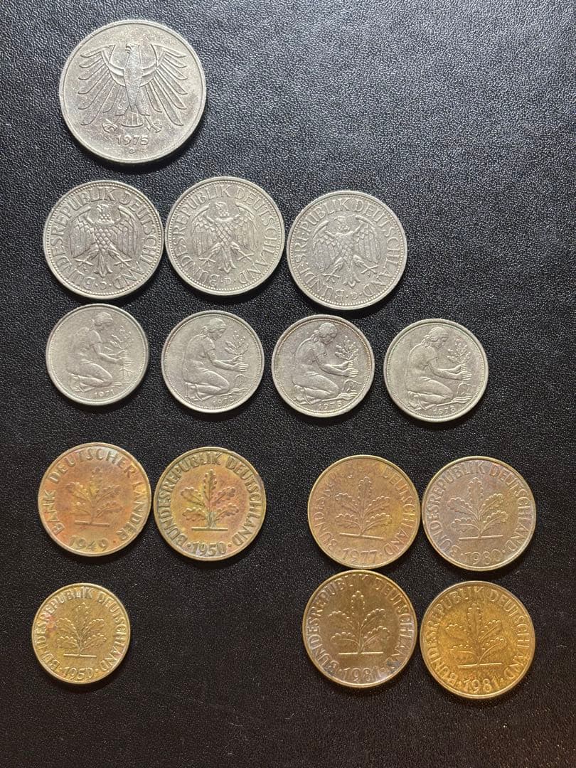 ドイツ 希少旧貨幣セット 15枚