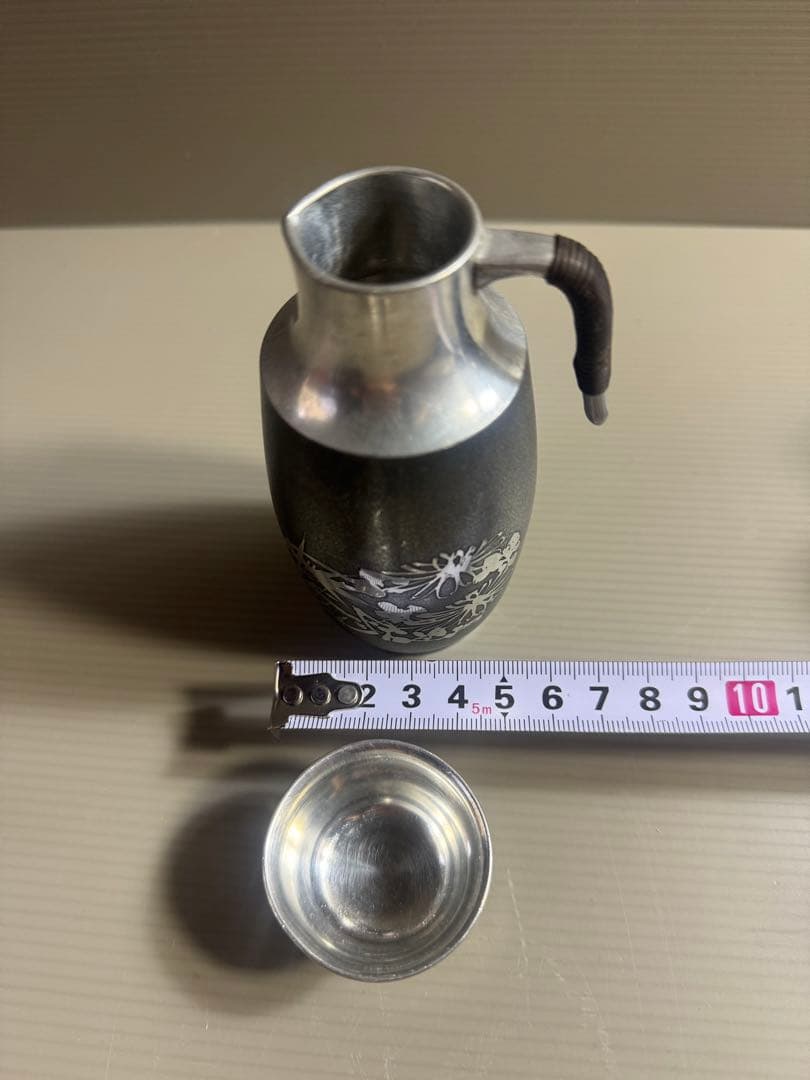 1560 薩摩錫器 本錫　酒器セット