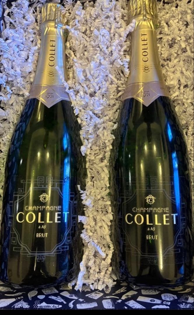 シャンパーニュ・コレ ブリュット　シャンパン　２本セット