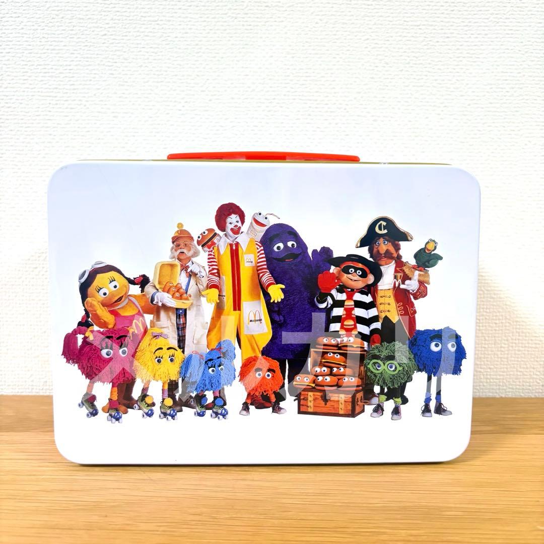マクドナルド　海外限定　収納箱　缶　レトロ　レア