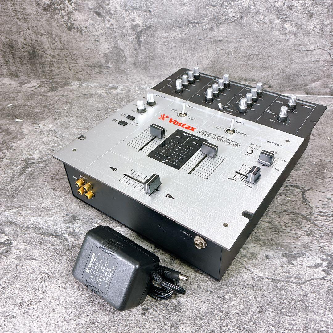 Vestax PMC-05PRO lll DJミキサー ベスタクス　音OK AC