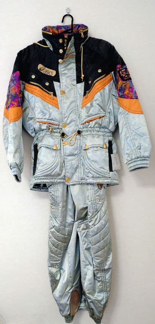 アシックス「TEAM ASICS」スキーウェア上下　希少　新品・未使用・タグ付き