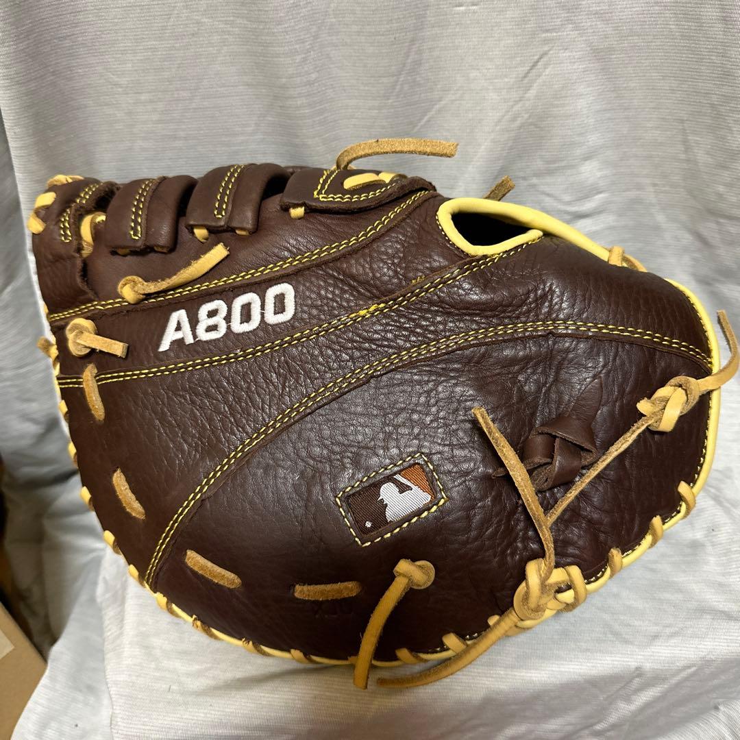 Wilson A800 野球グローブ ブラウン