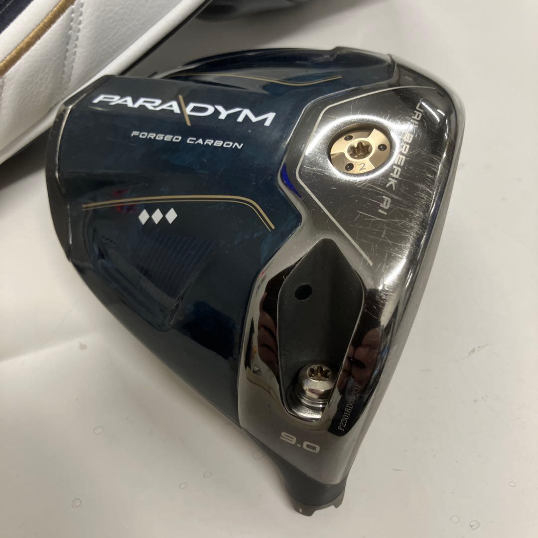 元祖パラダイムトリプルダイヤ9度ヘッドのみ美品カバー付き