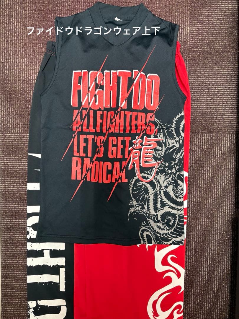 ラディカルフィットネス　ファイドウ　ドラゴン上下セット