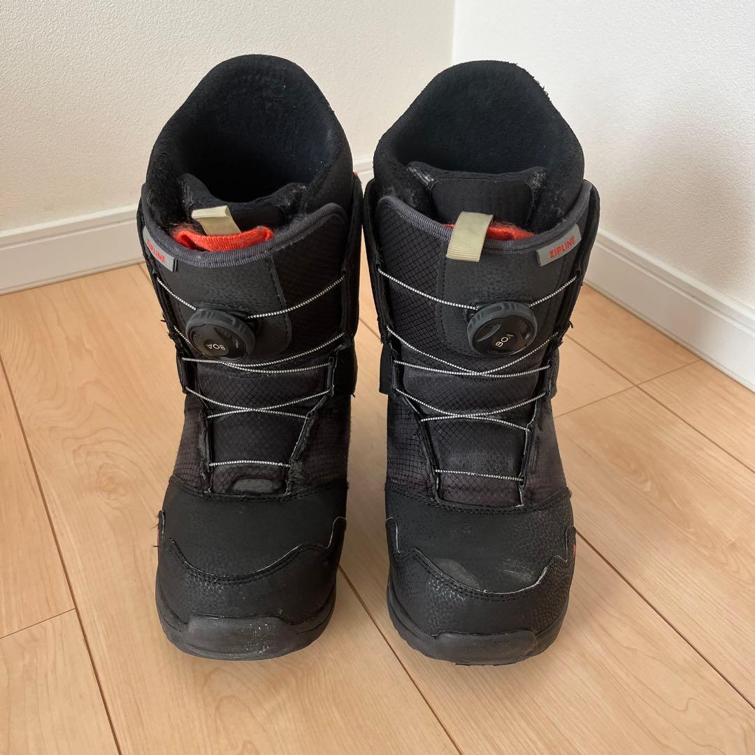 【トモ】【Burton】ジップライン BOA® スノーボードブーツ23cm
