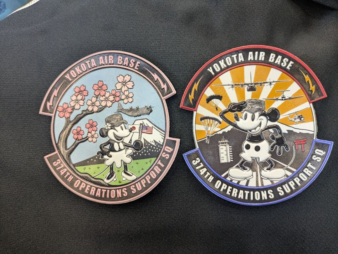 横田基地 友好祭 2025 パッチ 新品 2枚セット