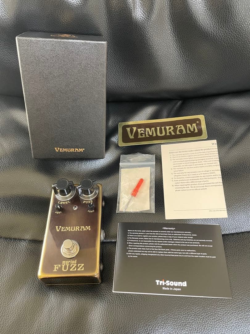 【2000番台】VEMURAM myriad FUZZ ギターエフェクター