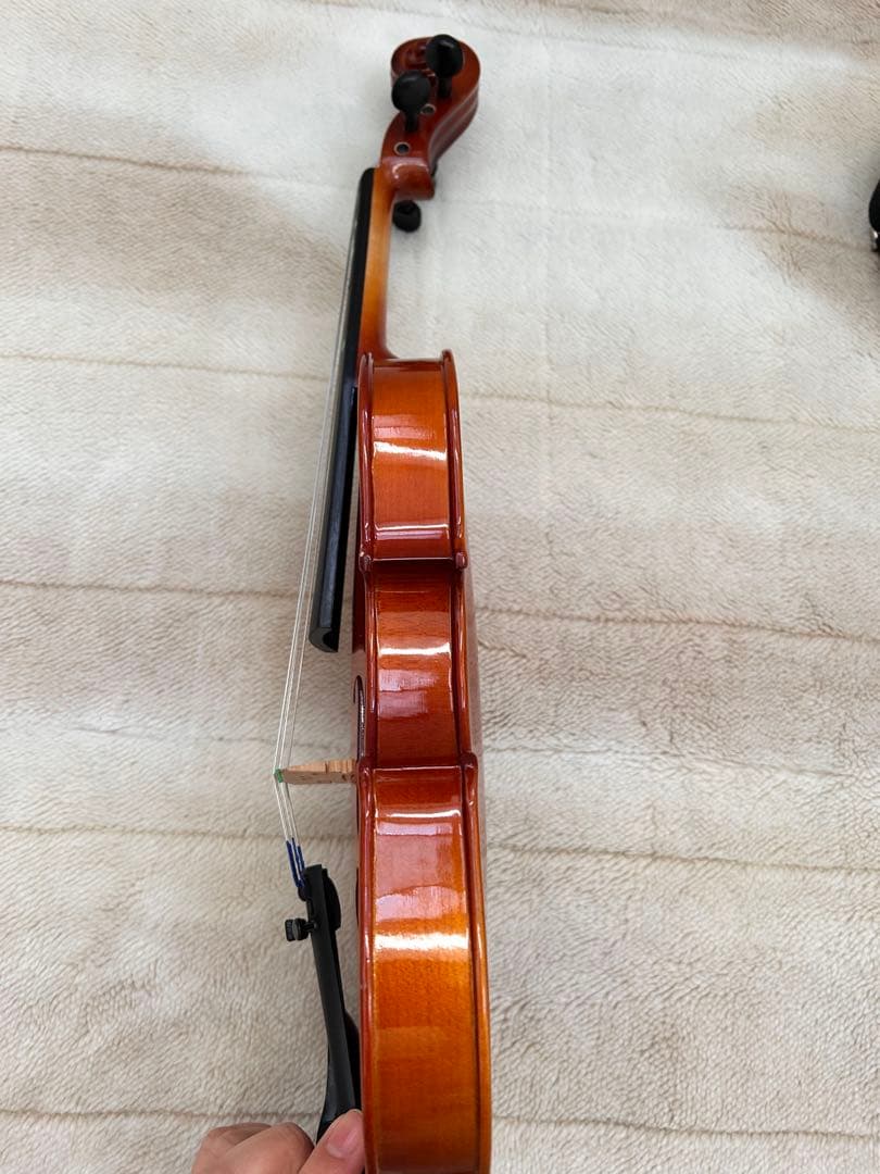 バイオリン 1/4 茶色 ハードケース付き