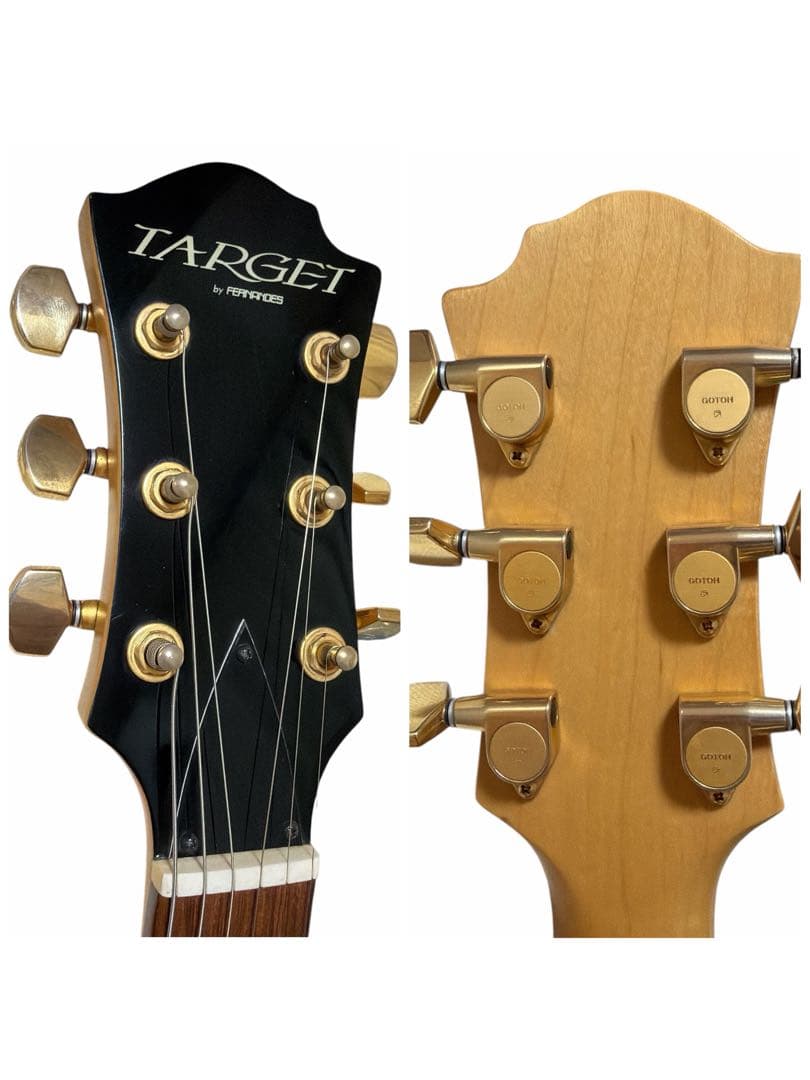 TARGET FERNANDES エレキギター モッキンバード ピンク hide