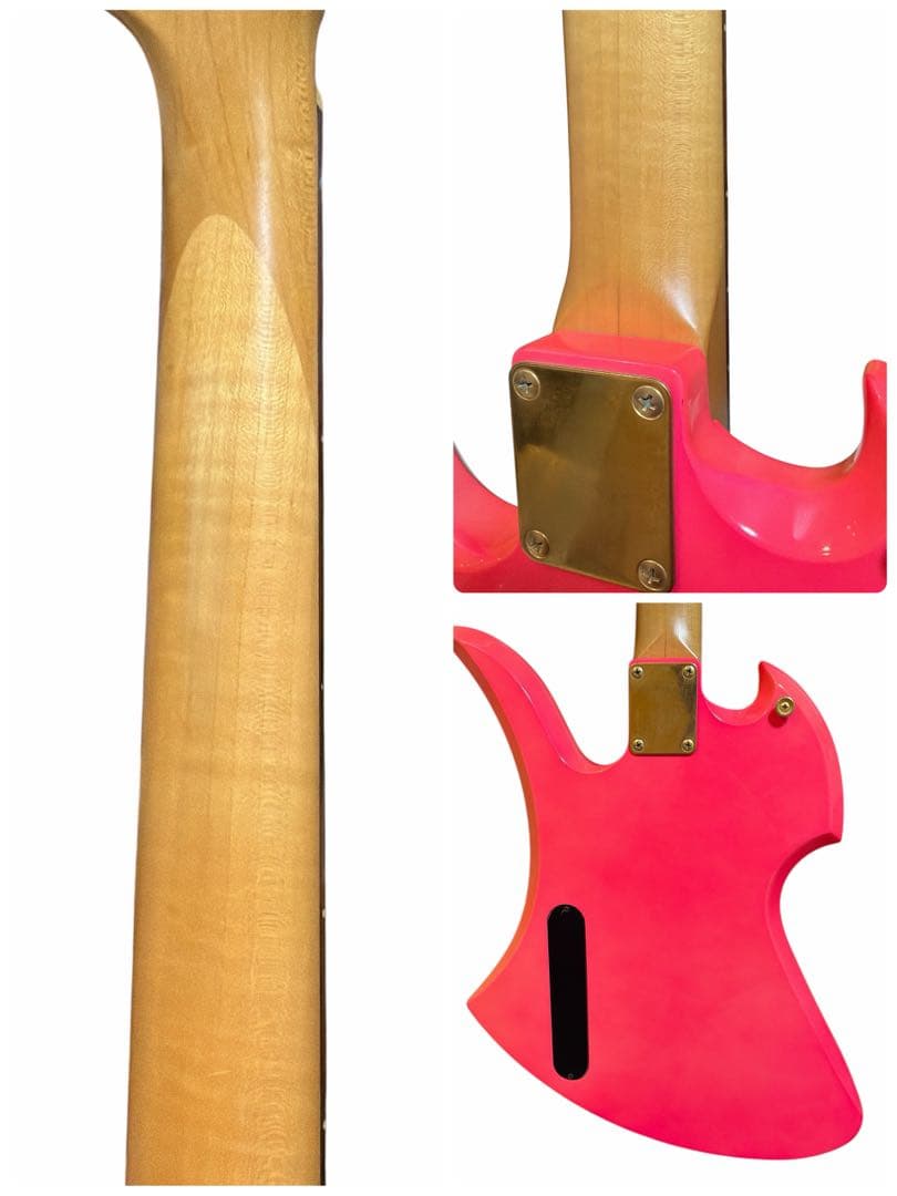 TARGET FERNANDES エレキギター モッキンバード ピンク hide