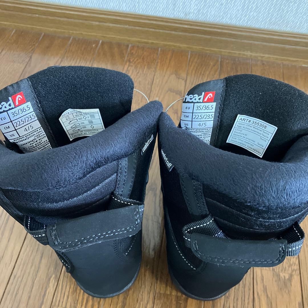 Head 女性　子供　スノーボードブーツ 22.5 23.5cm