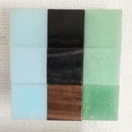 ベネチアンモザイクタイル　オブジェ④　壁面ディスプレイ　1980年代