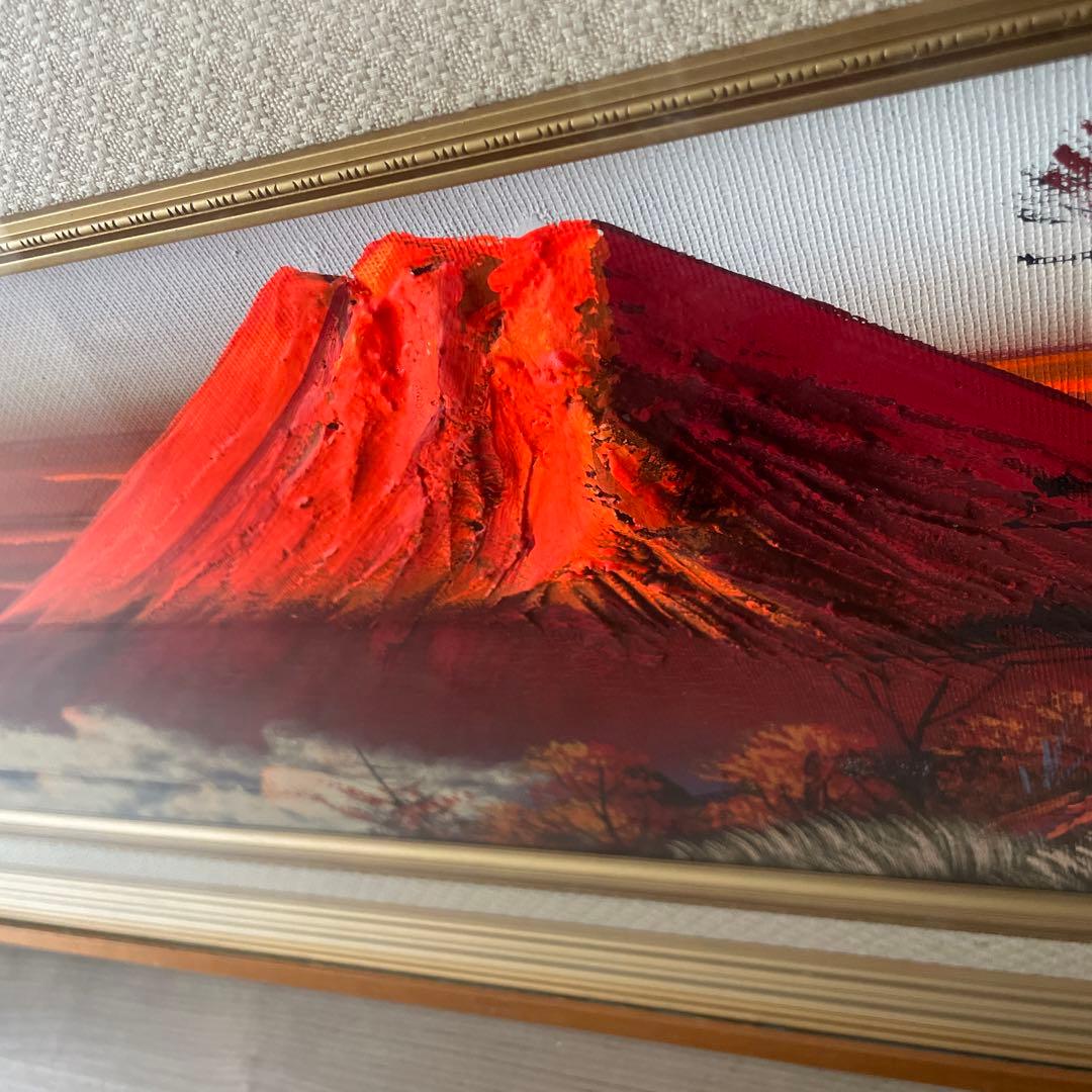 百瀬善明 赤富士