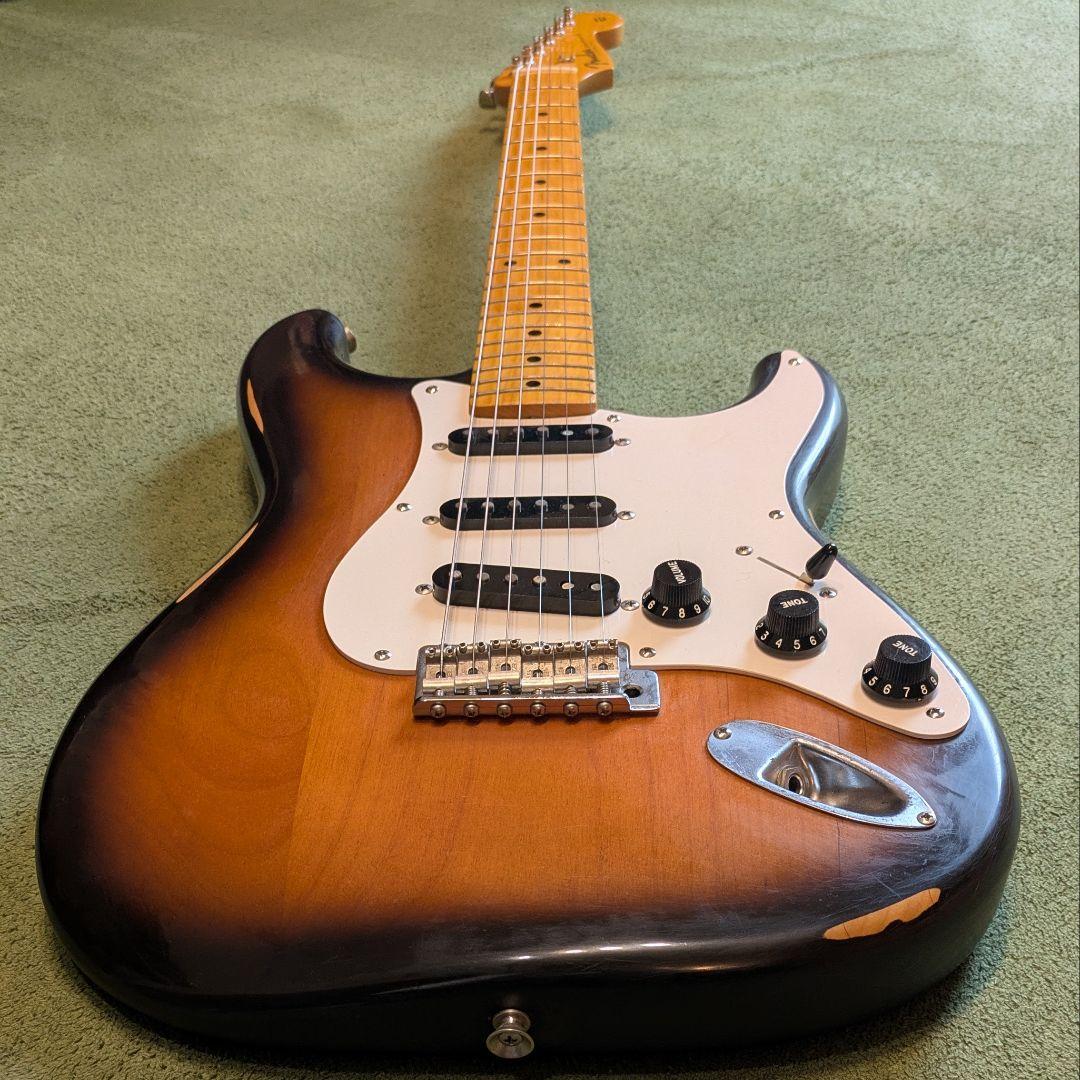 フェンダージャパン　フジゲン製　レリック加工　ダンカンピックアップssl