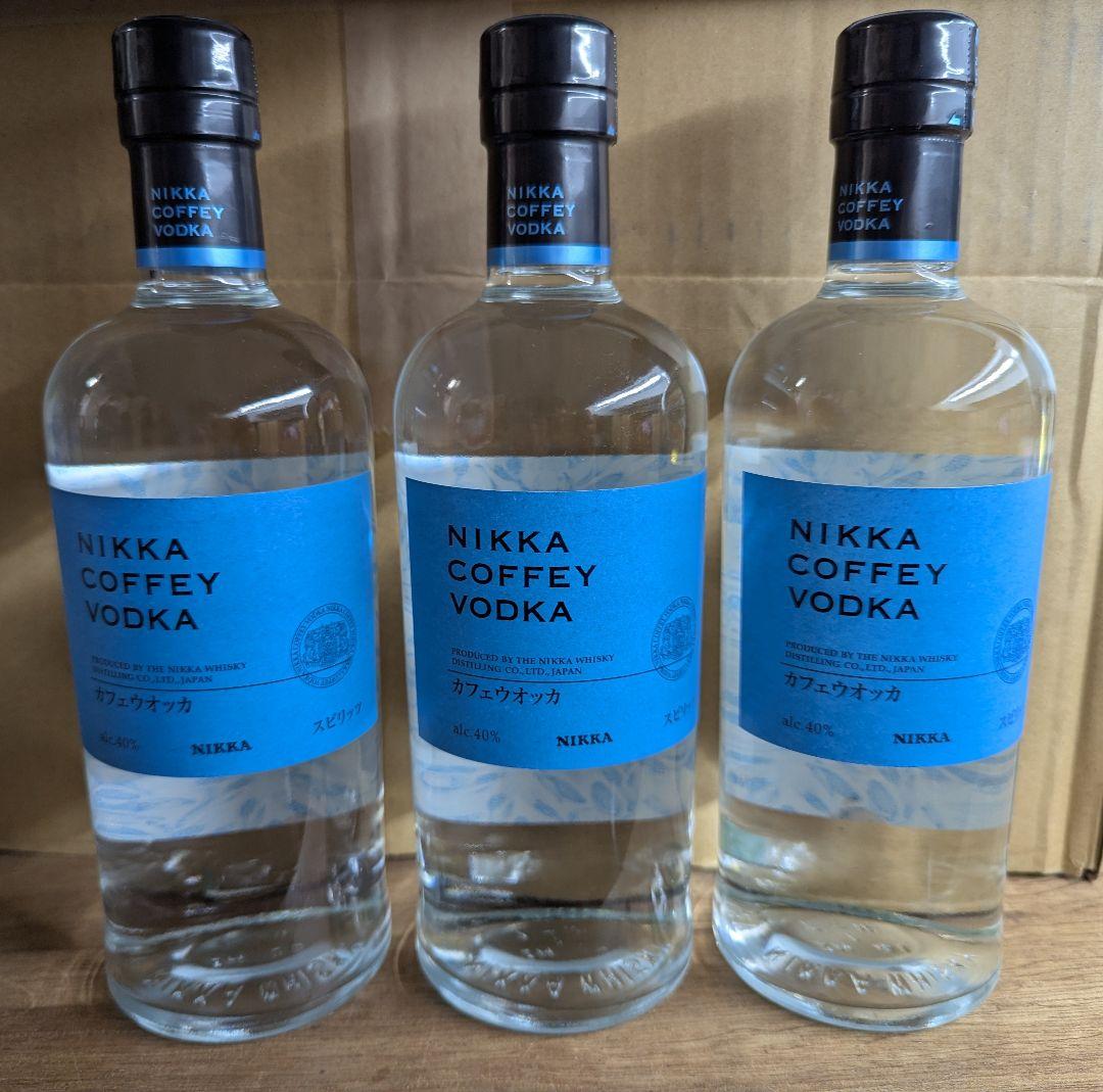 NIKKA COFFEY VODKA 700ml 3本セット