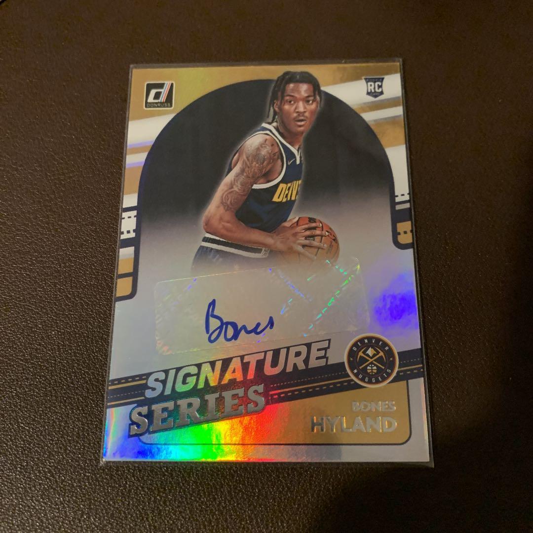 NBA DONRUSS Bones Hyland RC サインカード