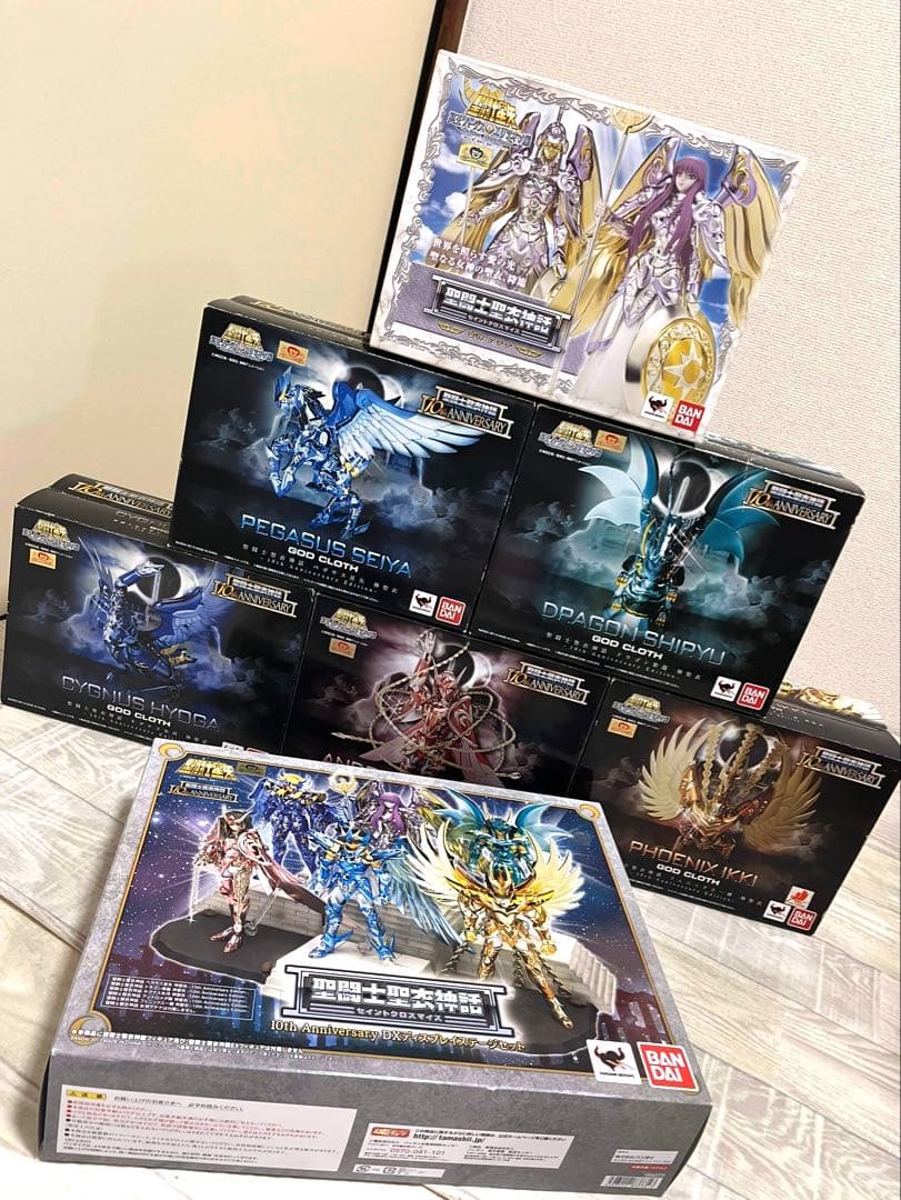 聖闘士聖衣神話 神聖衣（10周年記念）DXセット