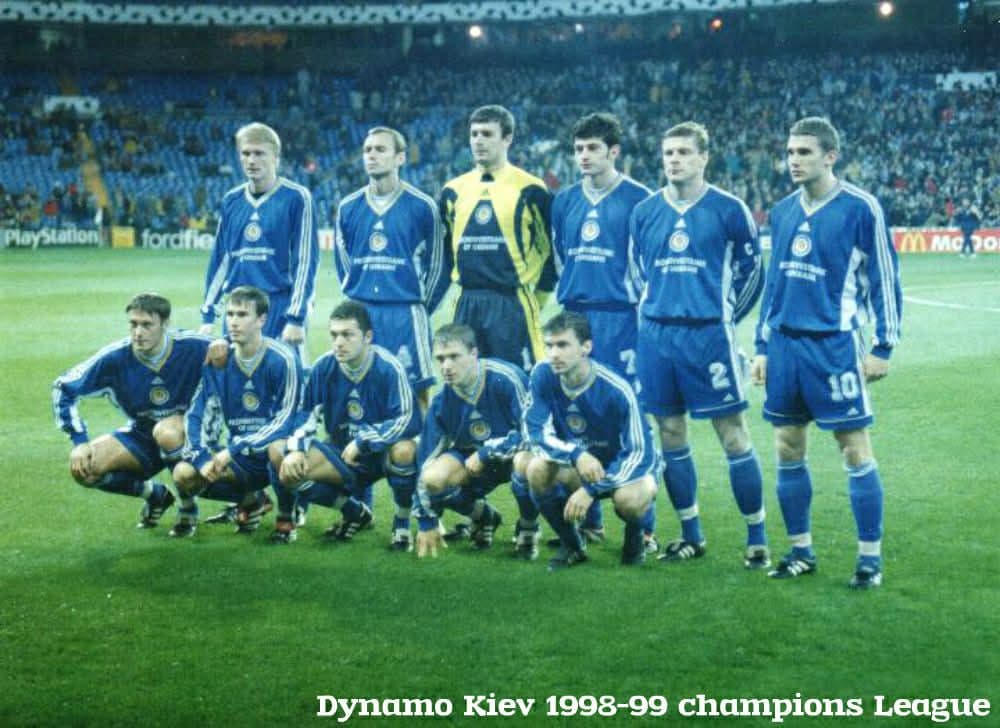 ディナモキエフ ユニフォーム 98/99 アウェイ #7 シェフチェンコ