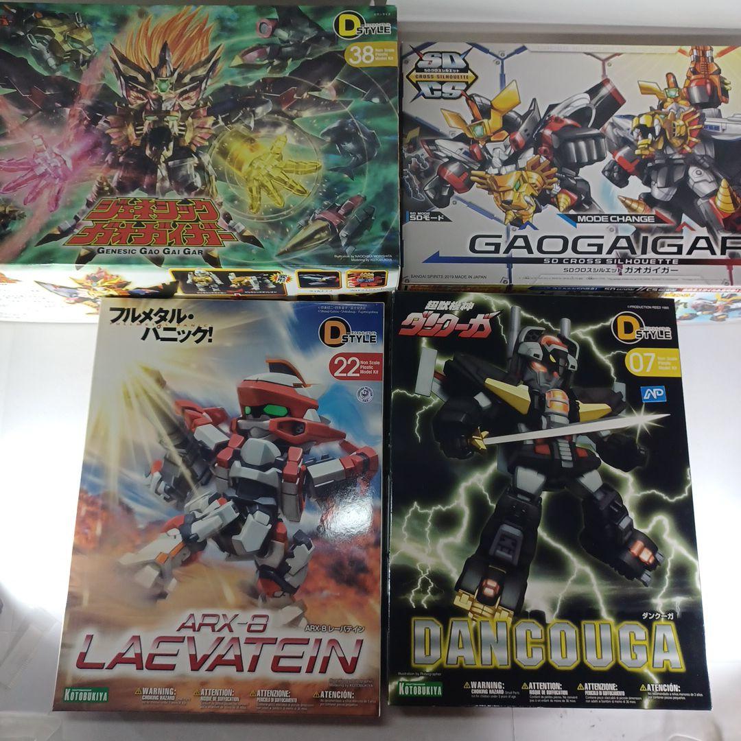 コトブキヤ　Dstyle　クロスシルエット　ガオガイガー　ダンクーガ他