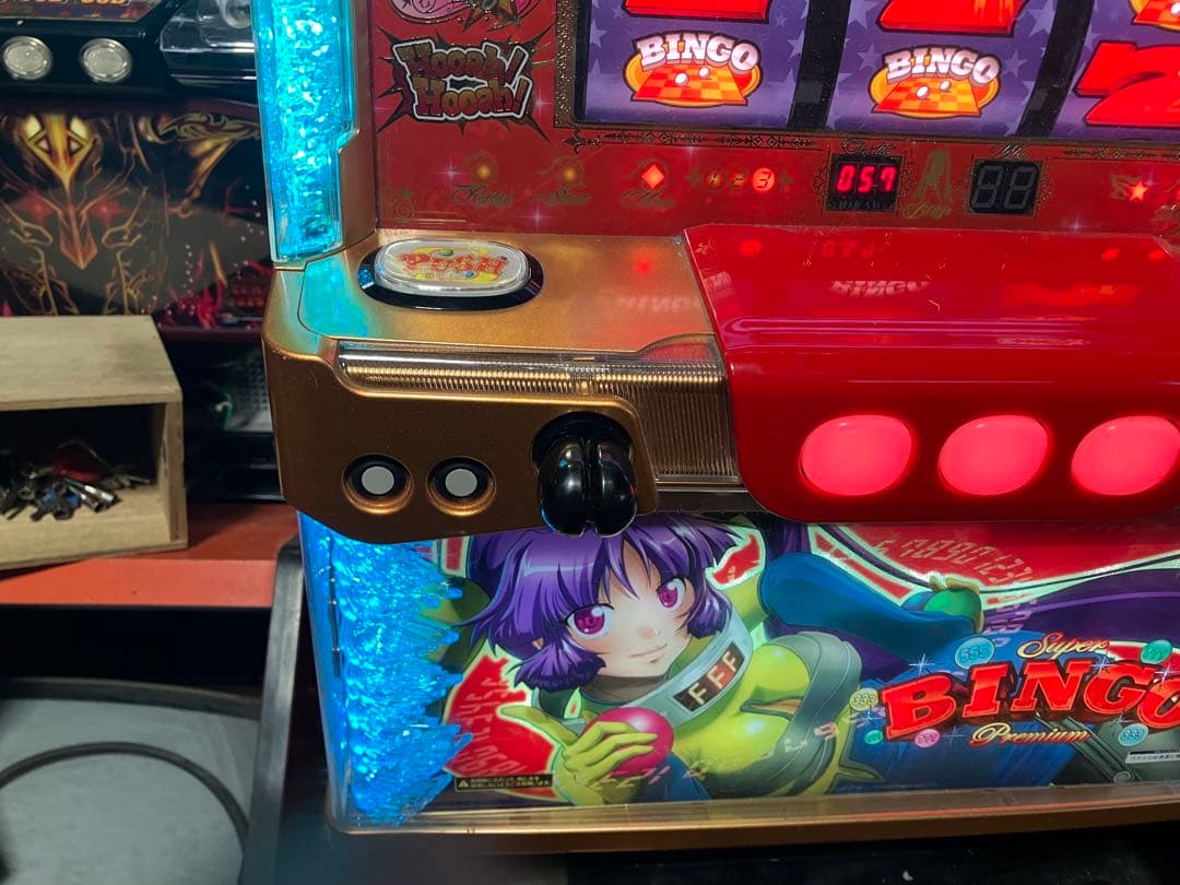パチスロ実機　プレミアムビンゴ　スーパービンゴ