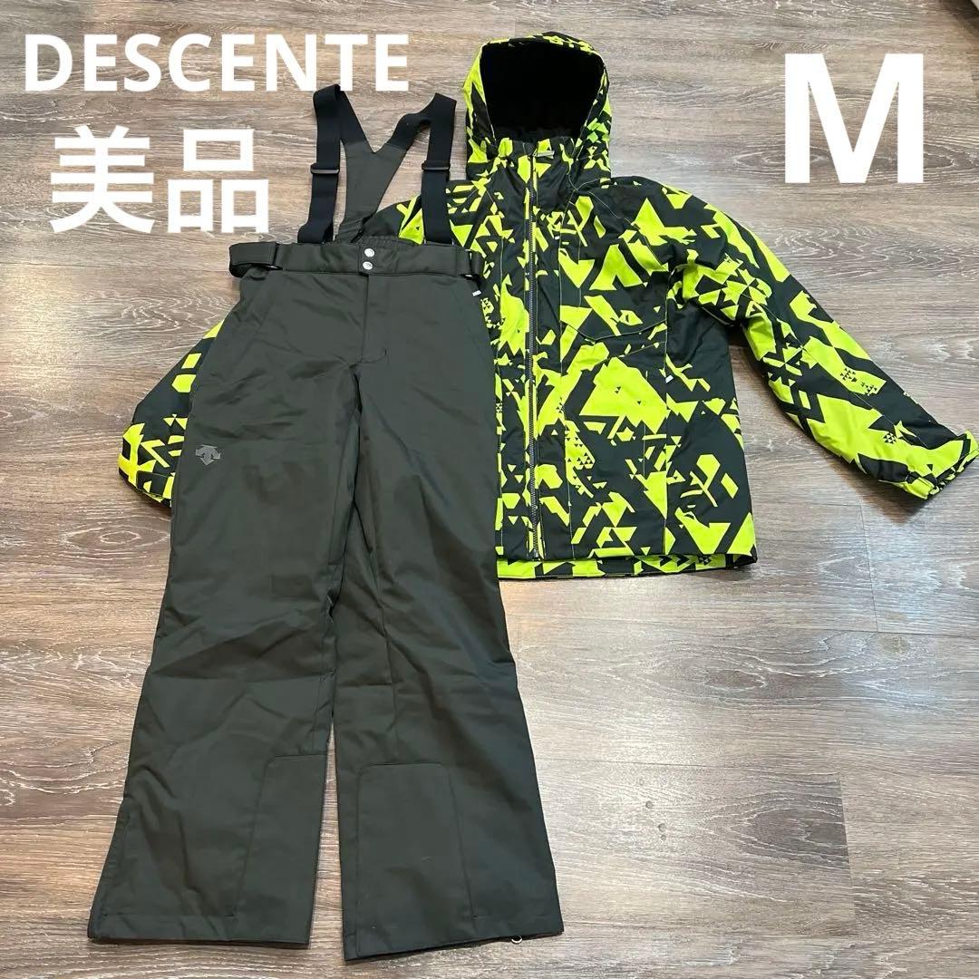 デサント　M美品　スキーウェア　メンズ　男性 セットアップ　上下