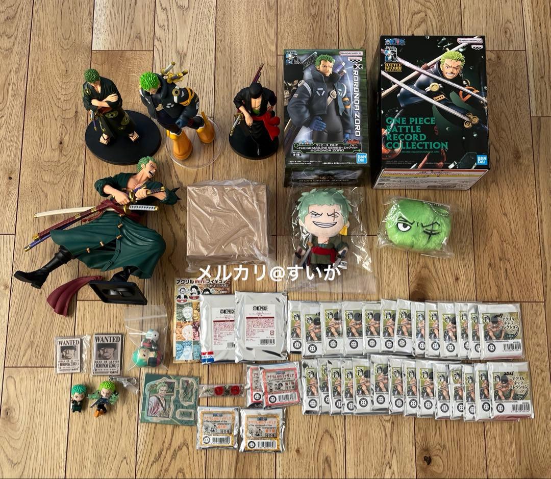 ワンピース　ゾロ　グッズ　まとめ売り